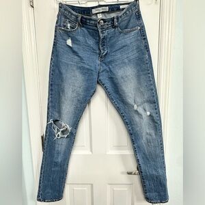 Vintage America Button Fly Classic Denim Jeans Size 6/28